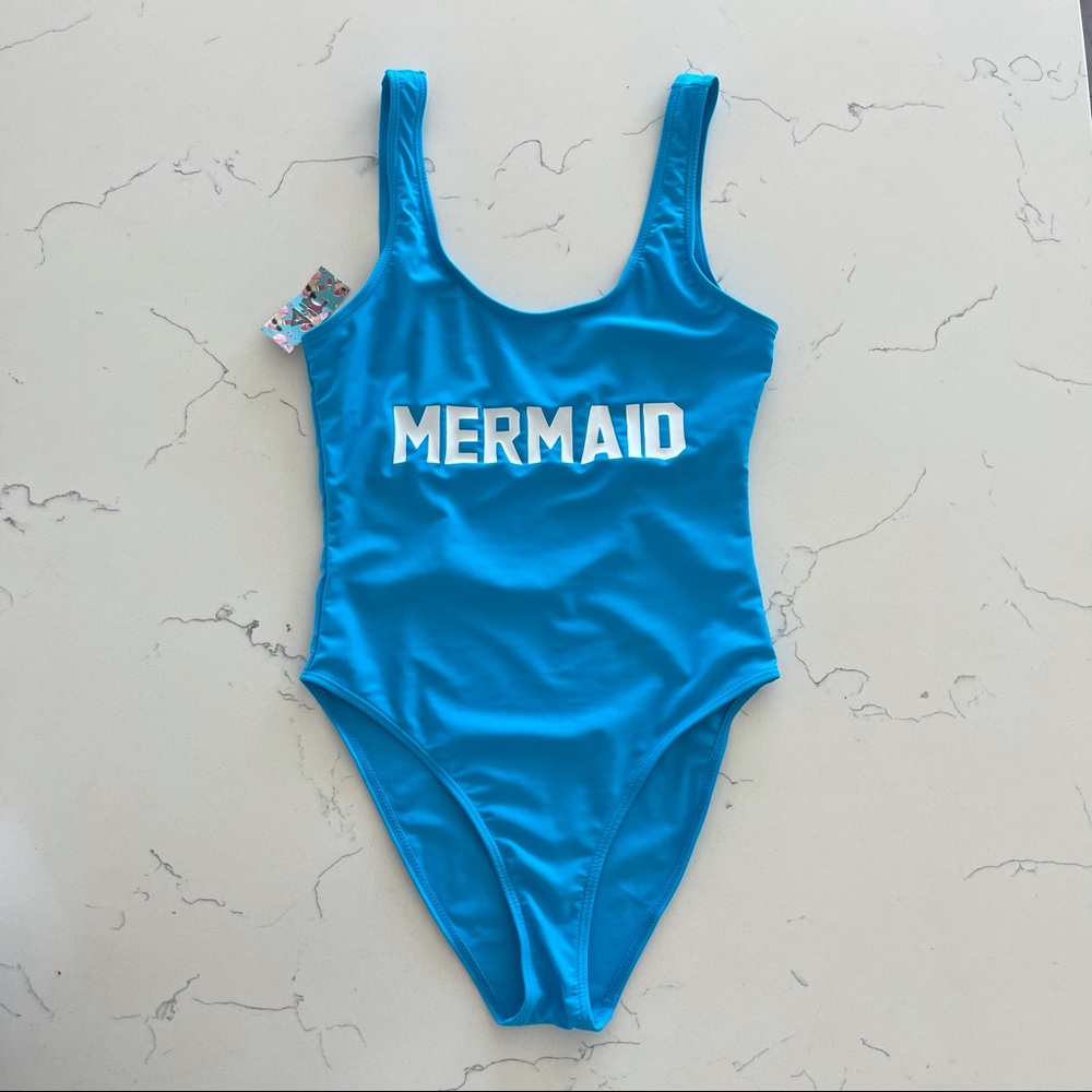 NWT Ravesuits Mermaid One piece Swimsuit